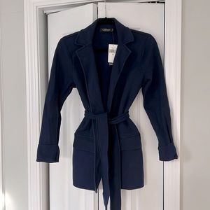 Ralph lauren new with tags tie cardigan